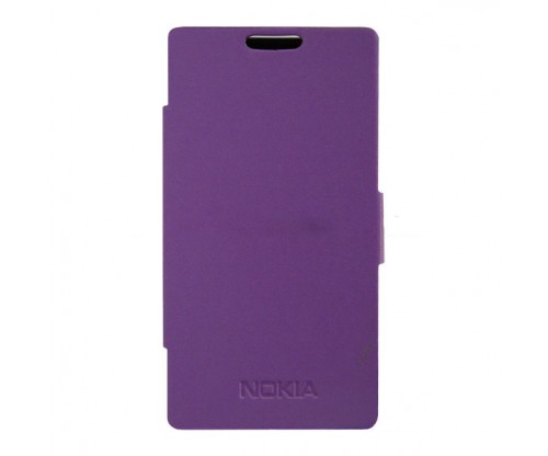NOKIA Lumia 520 Flip Cover purple