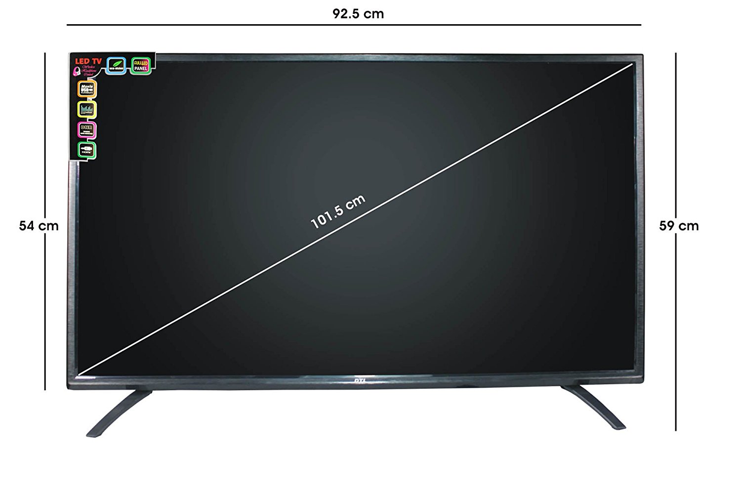 Buy DTL 401 40inch (102cm) Full HD LED Television Online @ ₹21000 from ...