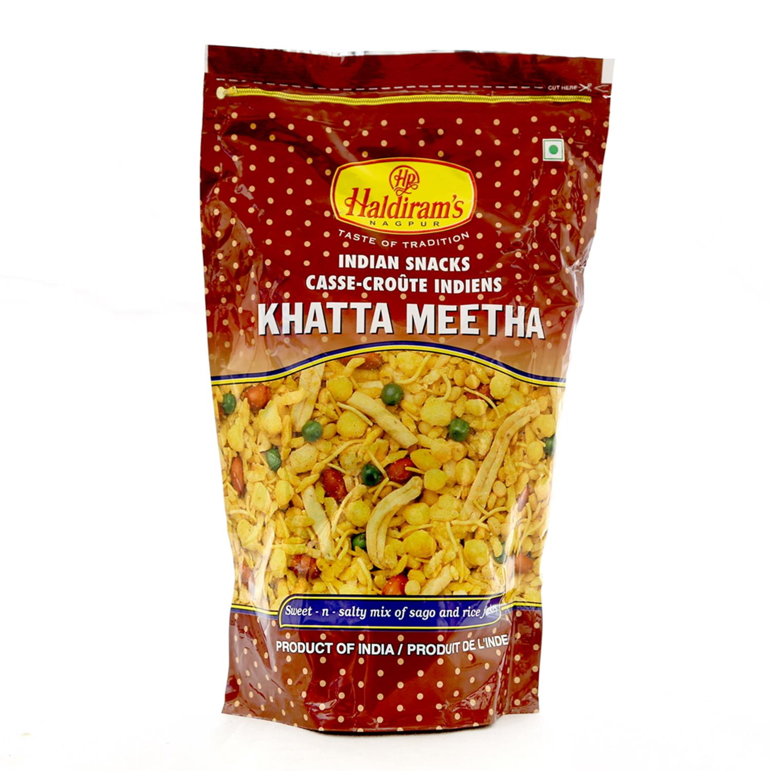 Buy Haldiram Namkeen Khatta Meetha, 350 G Online @ ₹58 from ShopClues