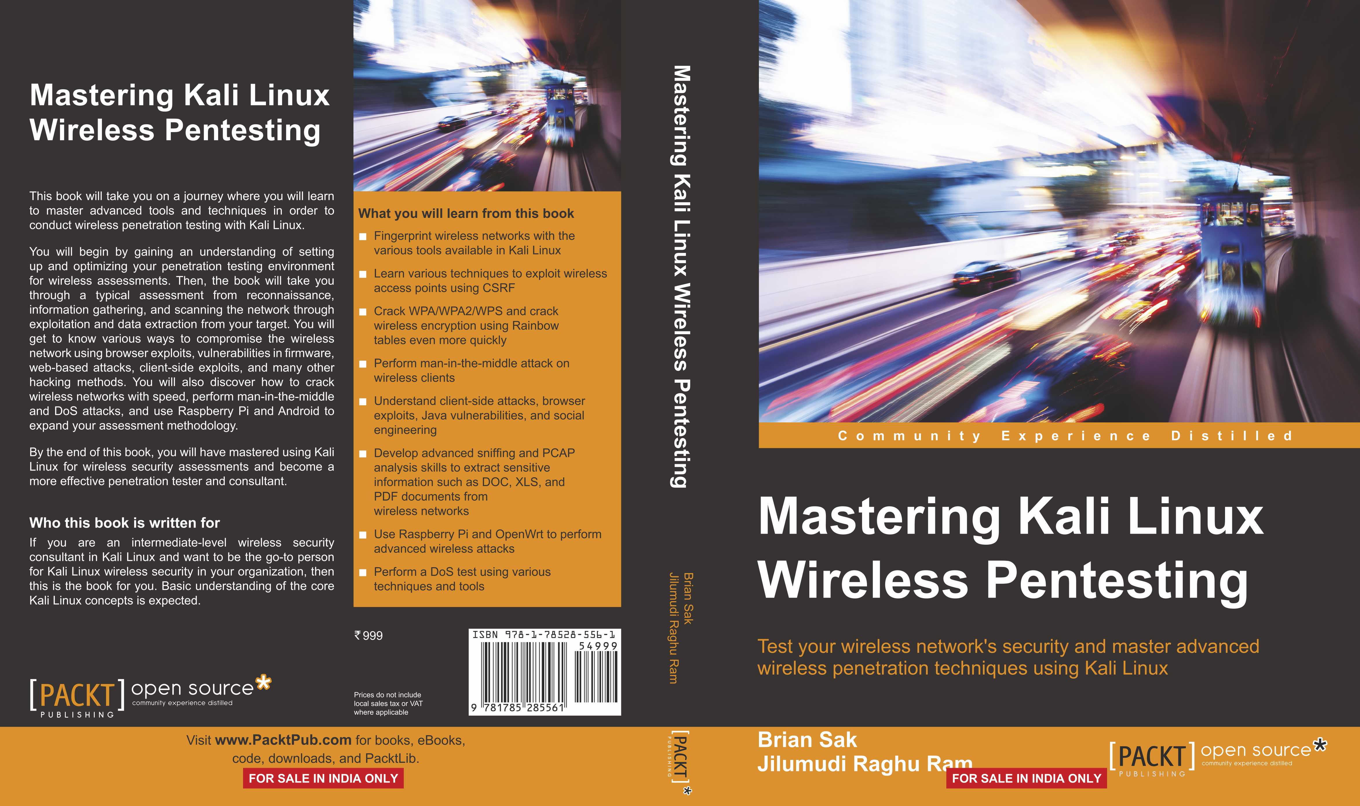 Buy Mastering Kali Linux Wireless Pentesting Online @ ₹999 from ShopClues