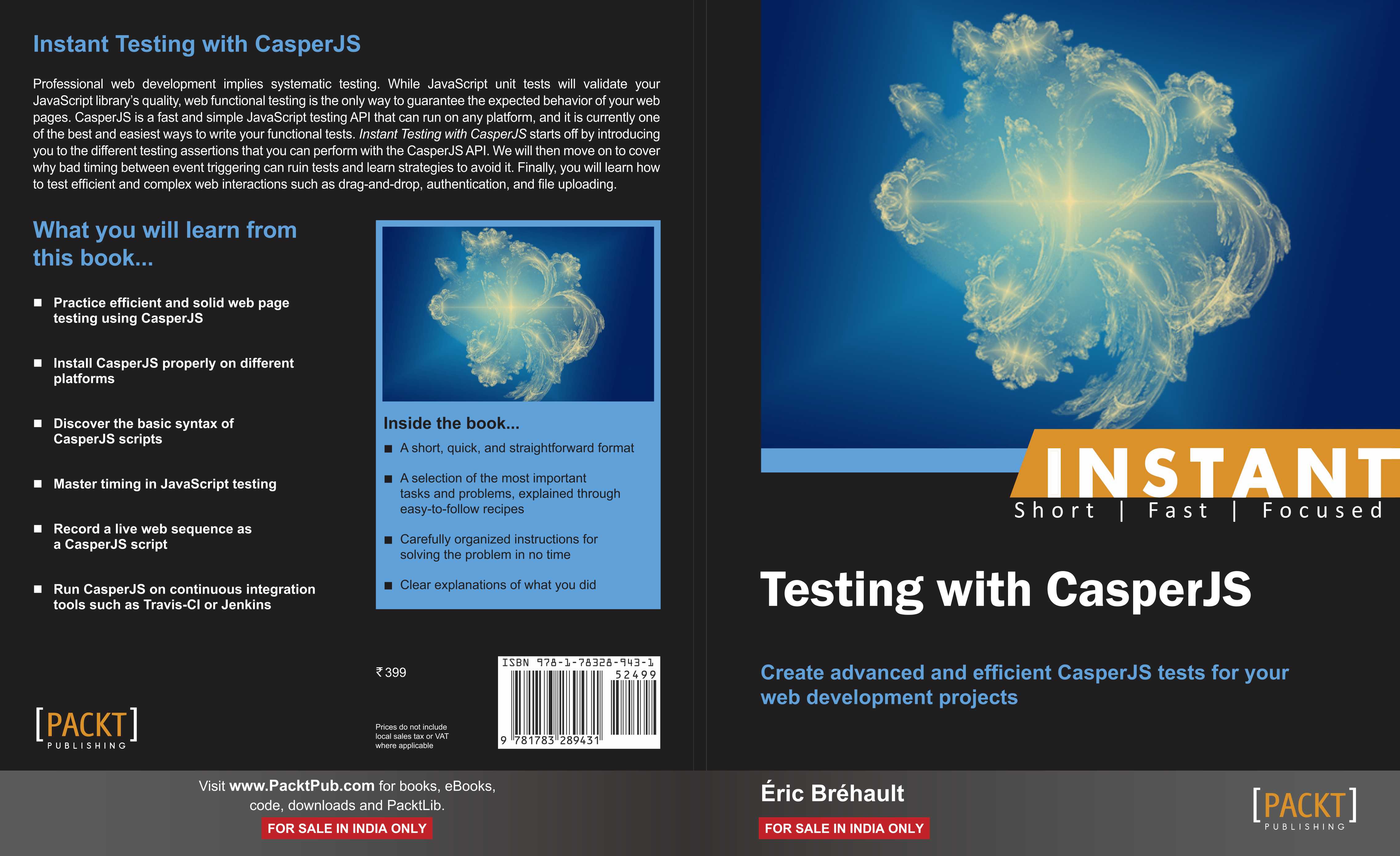 Casperjs Buy Instant Testing with CasperJS Online @ ₹399 from ShopClues