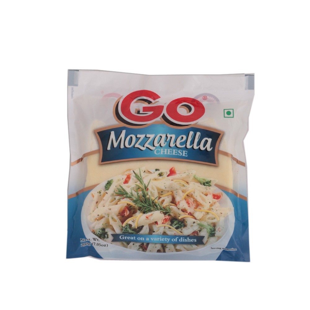 Buy GO Mozzarella Cheese 200 g Online ₹99 from ShopClues