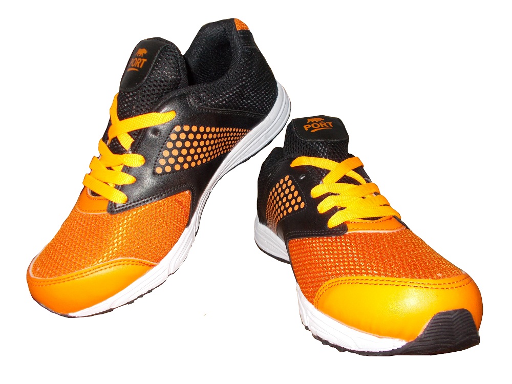Buy Port Neon Orange Marathon Running Shoes for men Online @ ₹1099 from ...