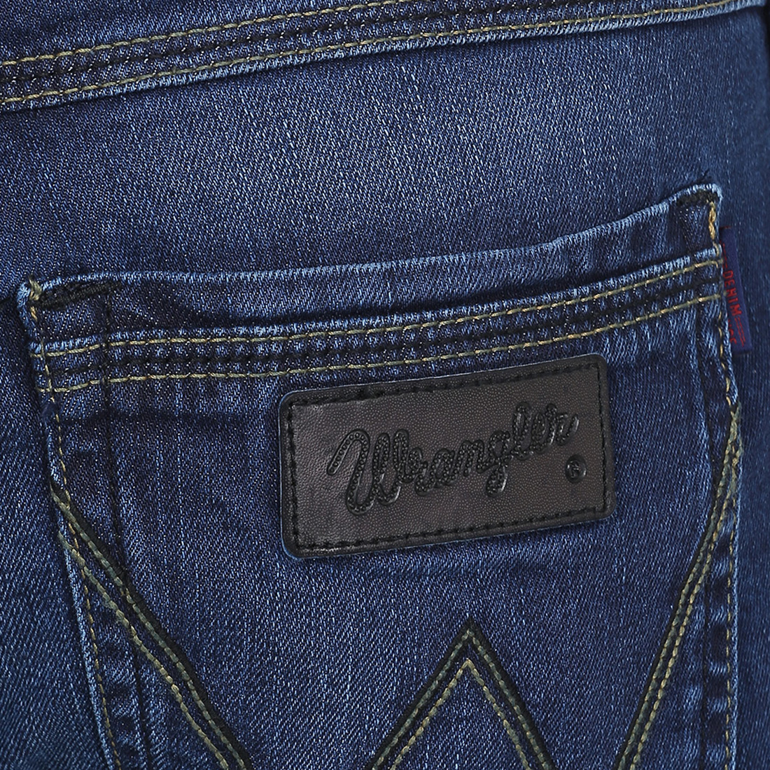 Wrangler Blue Cotton Mens Sweatshirt main image 1