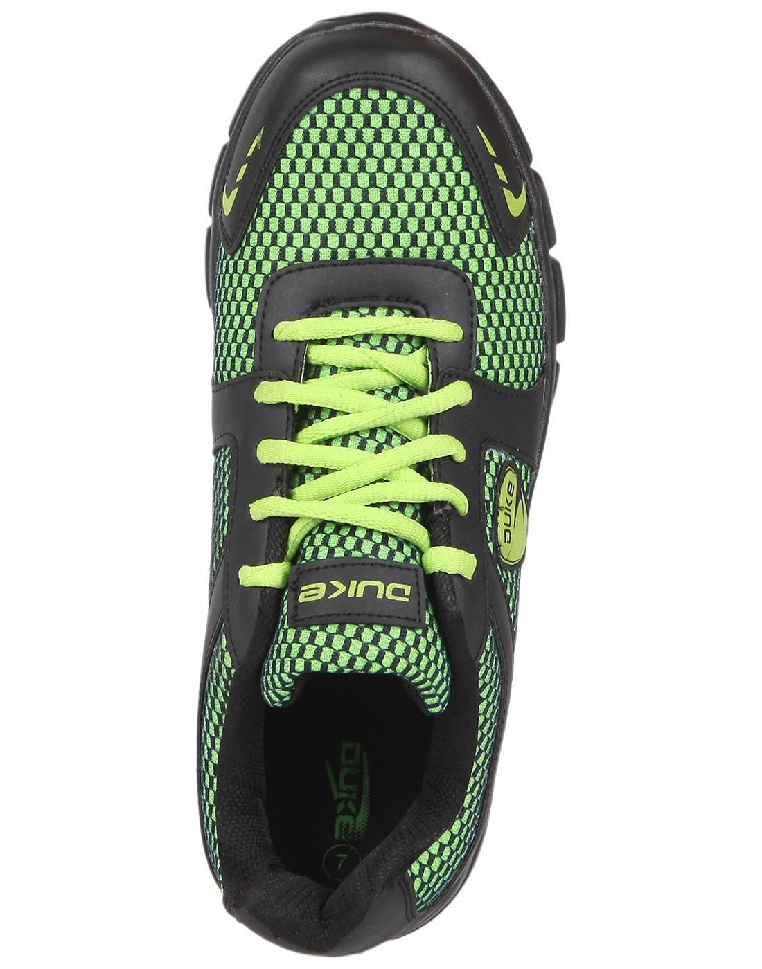 Buy Duke Mens Black Lace-Up Running Shoes Online @ ₹1699 from ShopClues