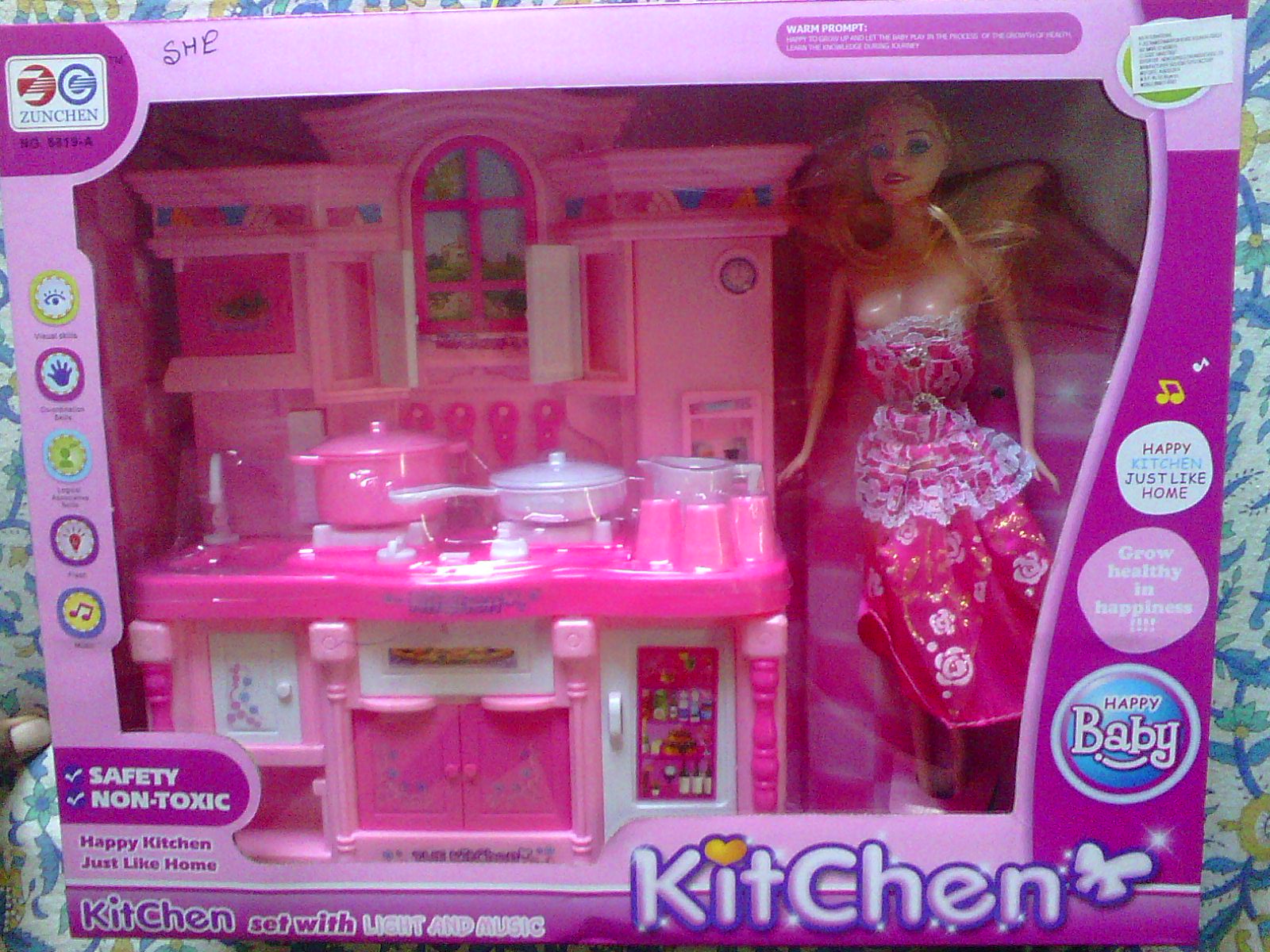 Buy Barbie Doll Kitchen Furniture Set Girl Gift Online 1699 From   Photo0680 1475748562 