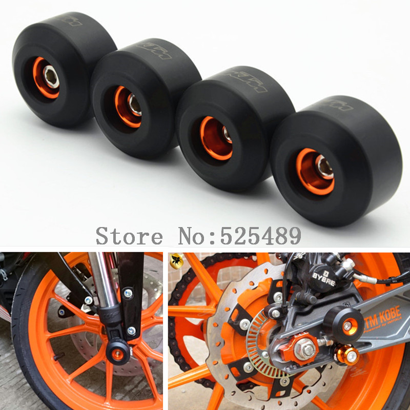 ktm duke 390 sliders