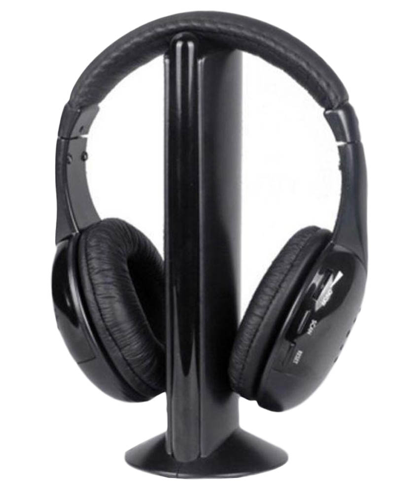 Buy Intex ITHP904FM Over Ear Wireless With Mic Headphone Black Online ₹819 from ShopClues