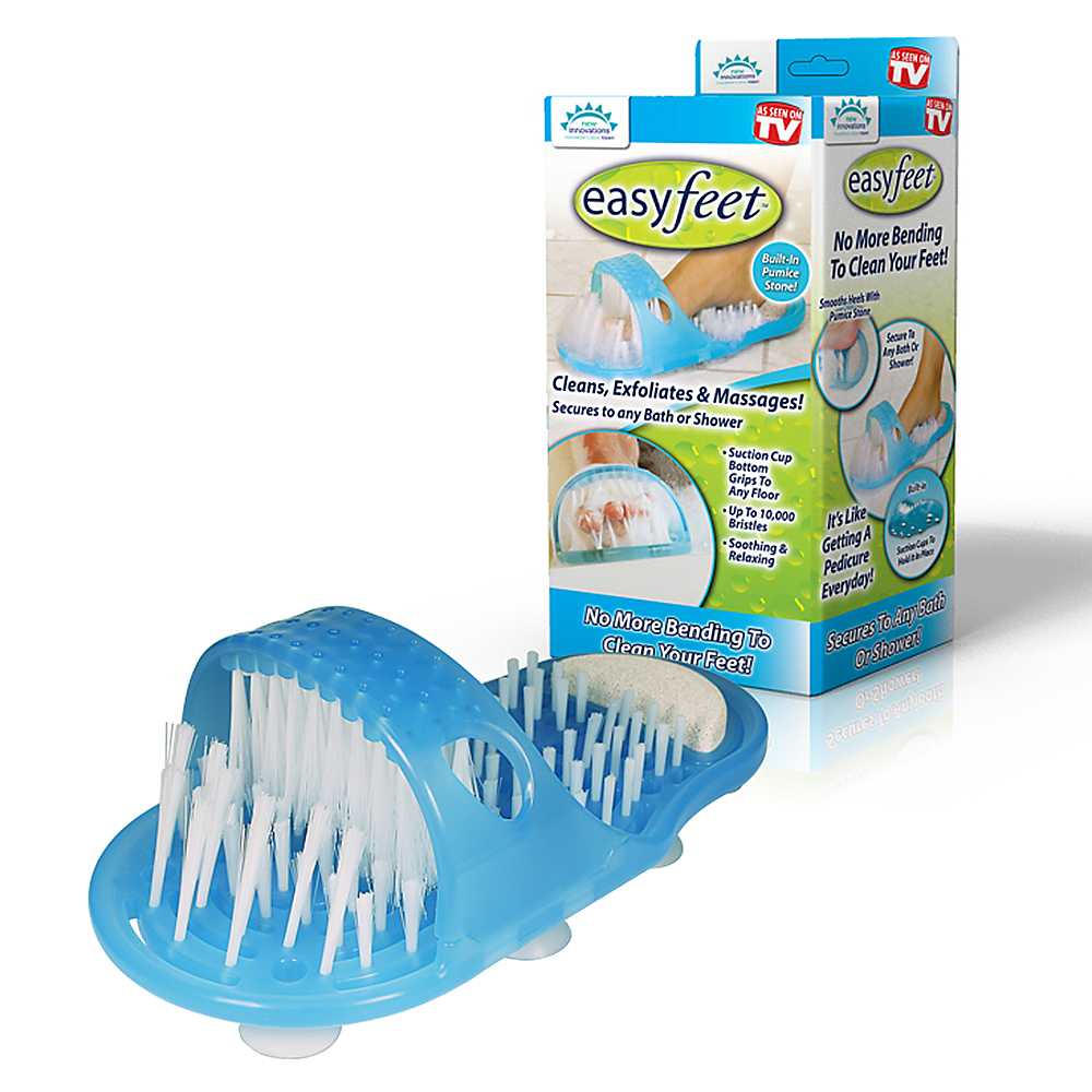 Buy Easy Feet Bath Shower Foot Scrubber to Clean and Remove Callus
