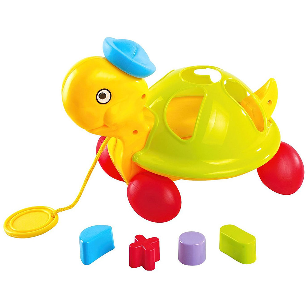 Buy Littles Pull Along Shape Sorting Tortoise Online ₹699 from ShopClues