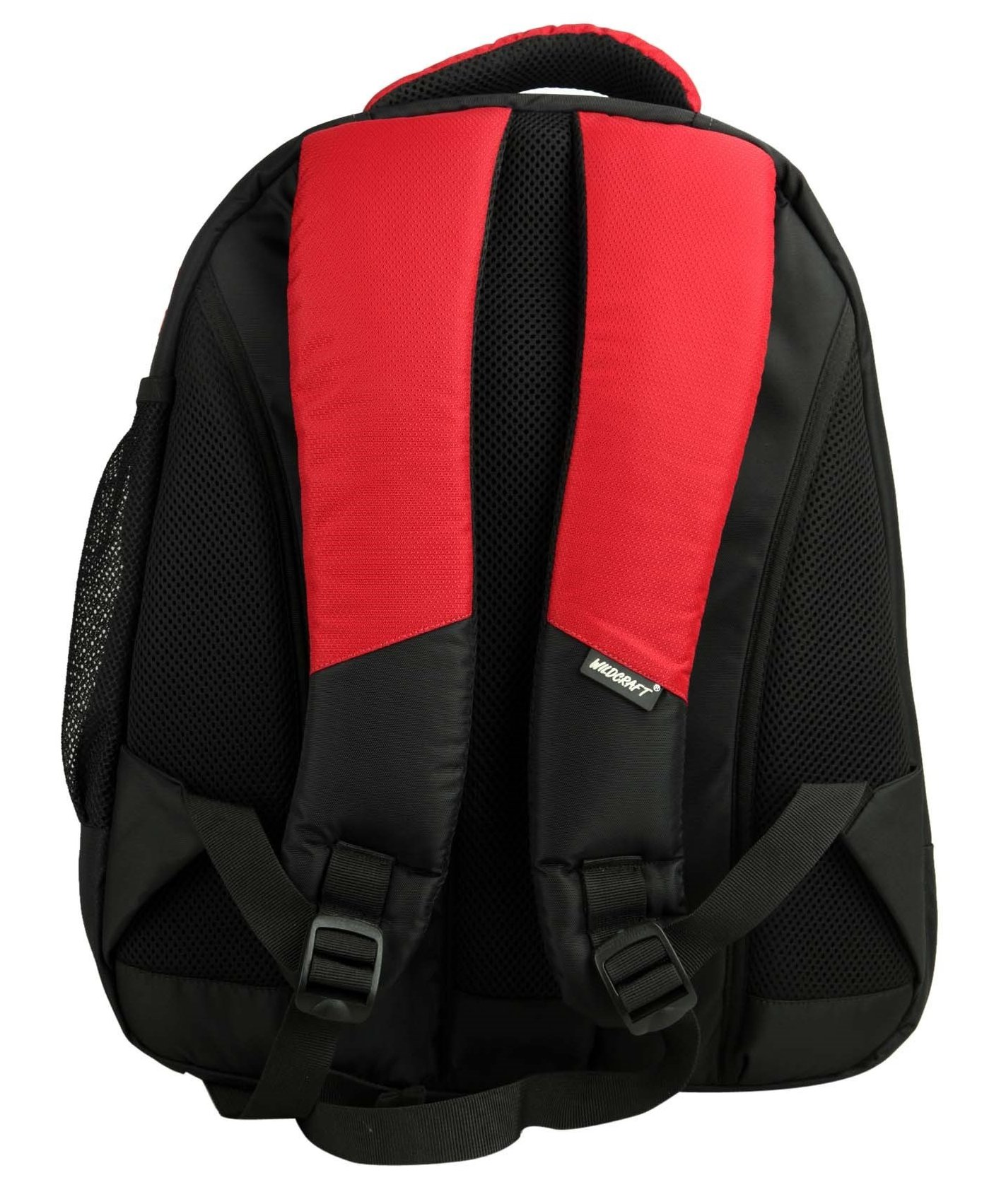 red computer bag