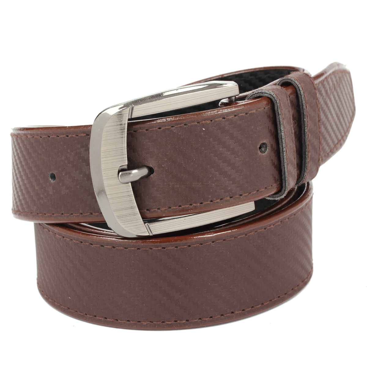 Buy Calibro Men\'S Brown Fux Leather Belt CMFLB-012 Online @ ₹245 from ...
