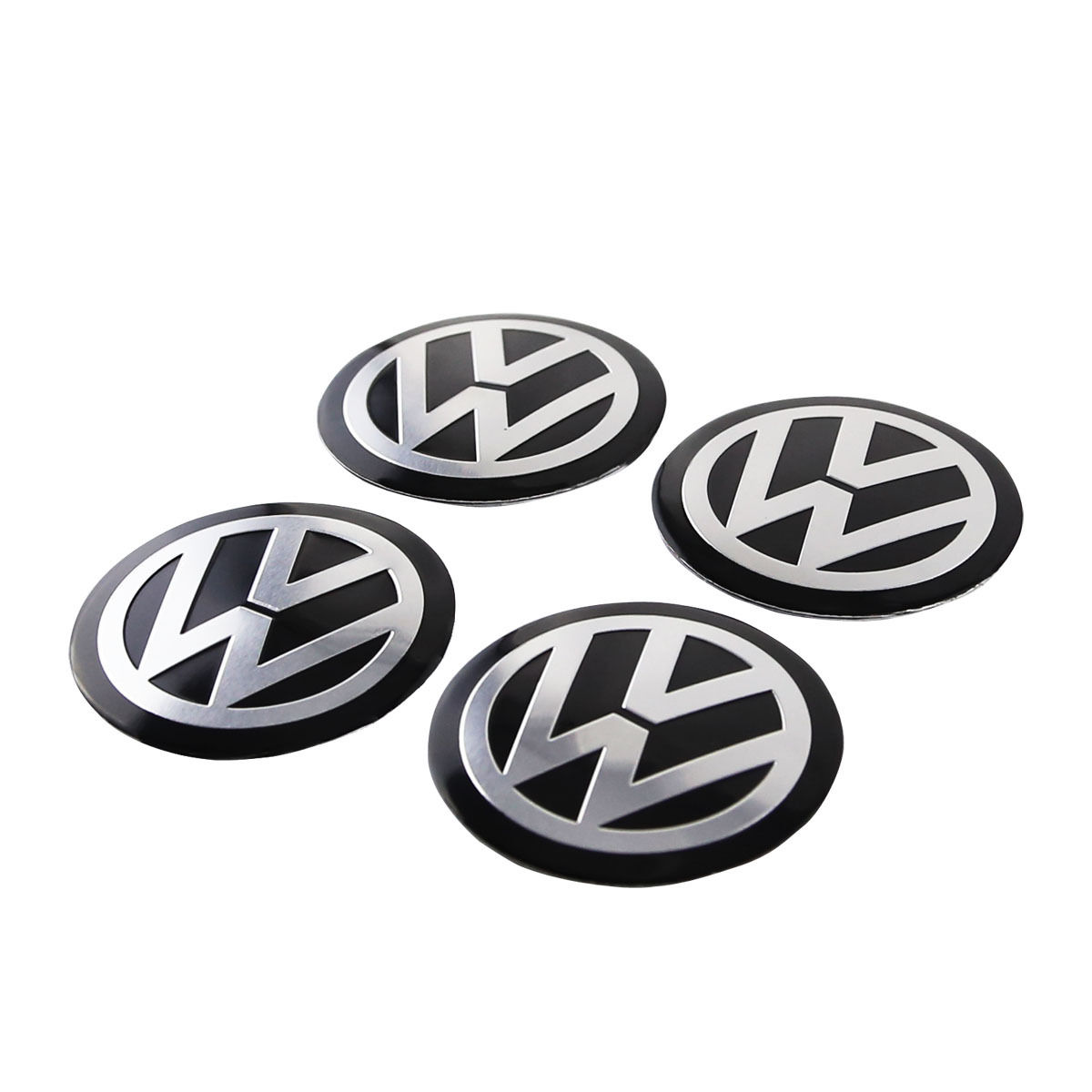 Buy Set of 4x 56mm Emblem Wheel Center Hub Caps Badge Sticker For VW