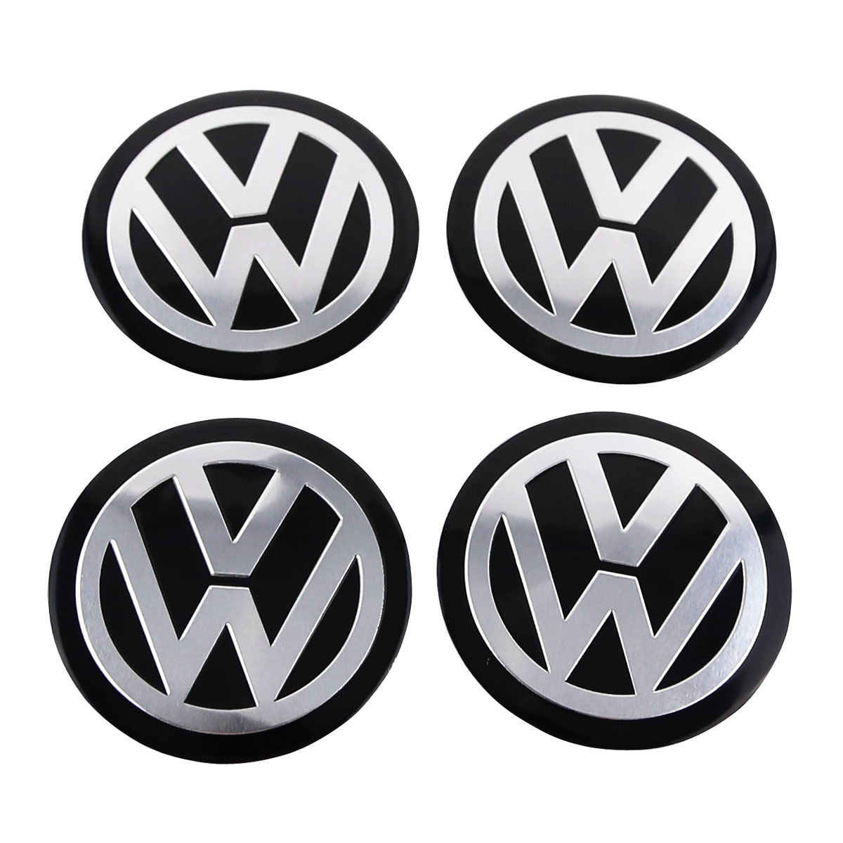 Buy Set of 4x 56mm Emblem Wheel Center Hub Caps Badge Sticker For VW