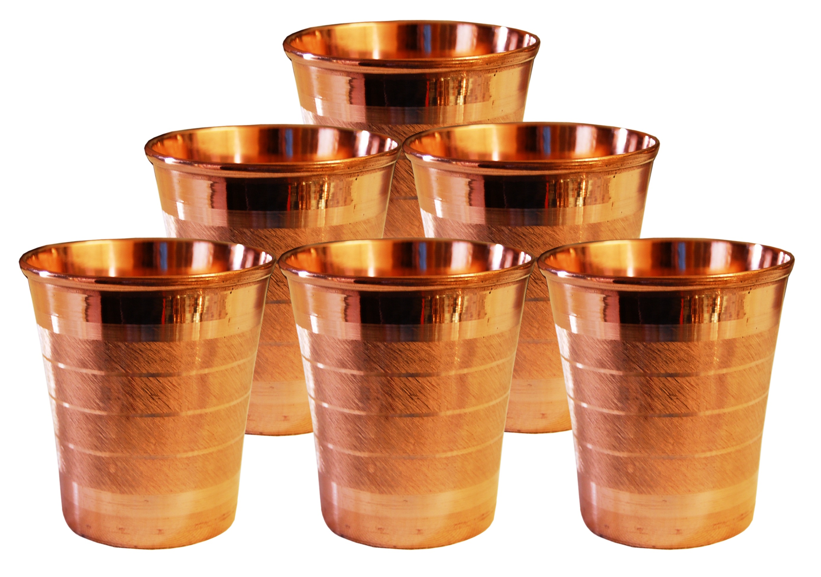 copper water glass