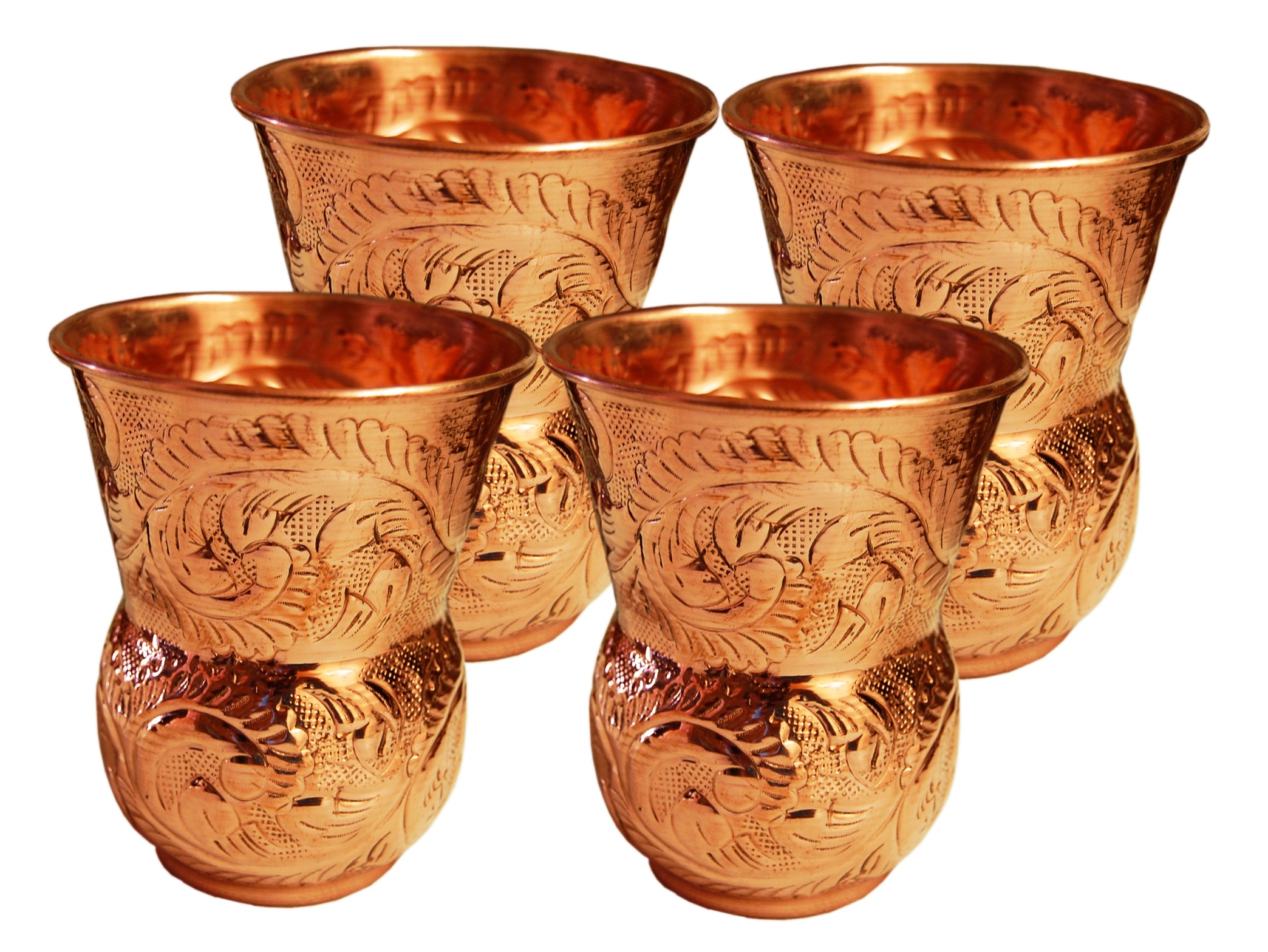 copper water glass