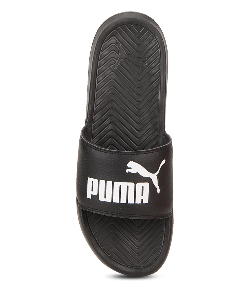 Buy Puma Popcat Men's Black Flip Flops Online @ ₹1999 from ShopClues