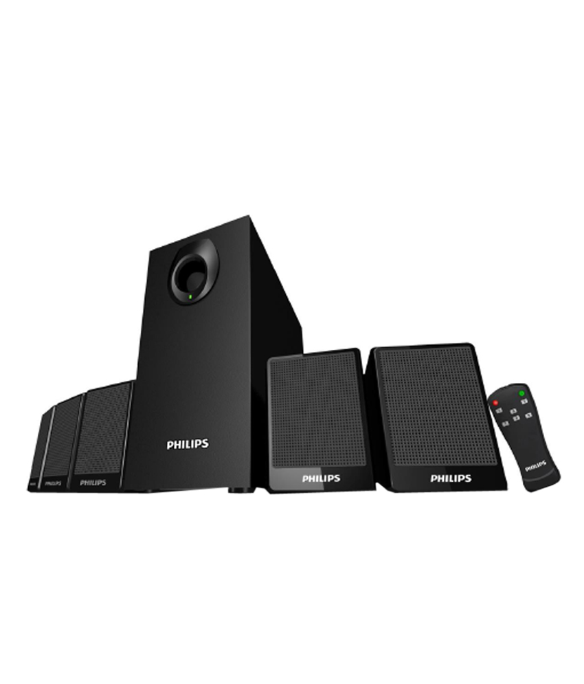 Philips DSP 2800 5.1 Multimedia Speakers Prices in India Shopclues
