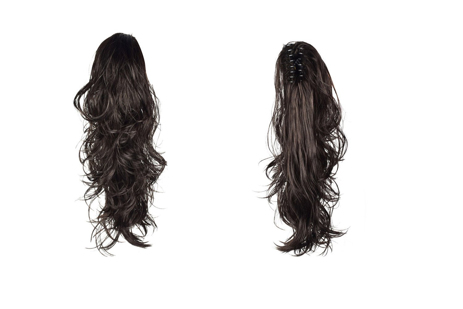 Buy Homeoculture Black hair extension with Plastic clutcher 24 inches ...