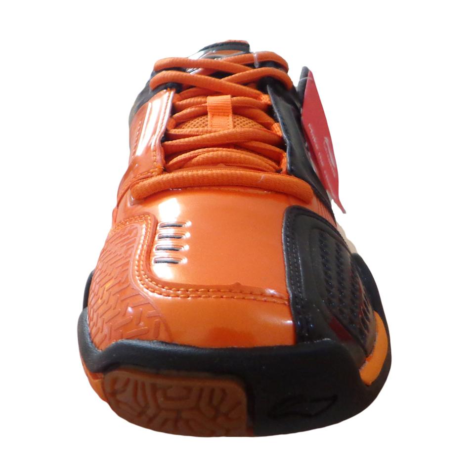 Buy Li Ning Hero No. 1 Badminton Shoes Orange Black Online ₹2499 from