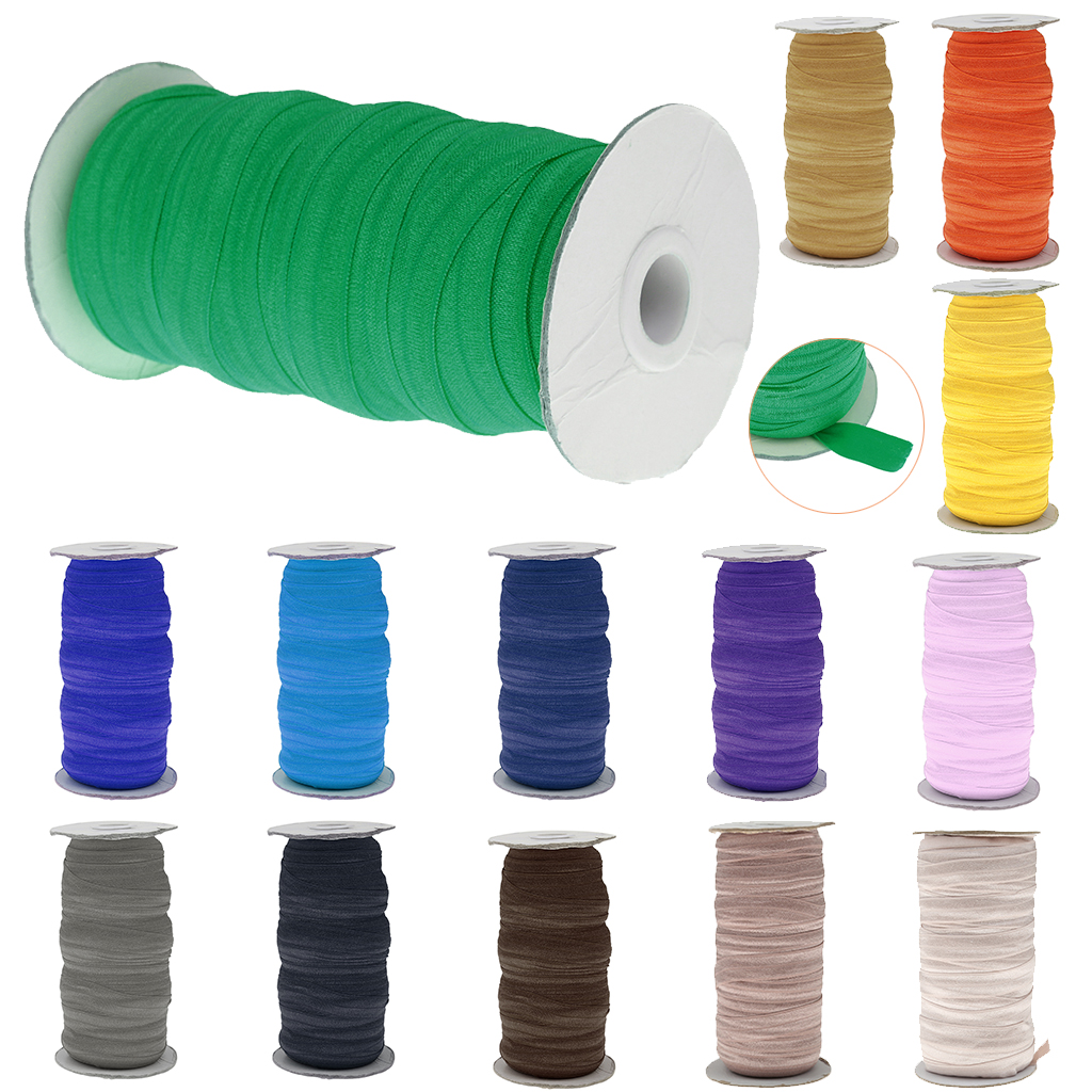 Buy Magideal 50 Yard Elastic Stretch Ribbon Tape Band Sewing Trim Strap