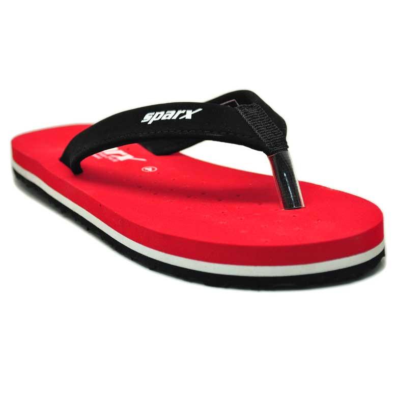 Sparx Slippers Red White (SFL-19)