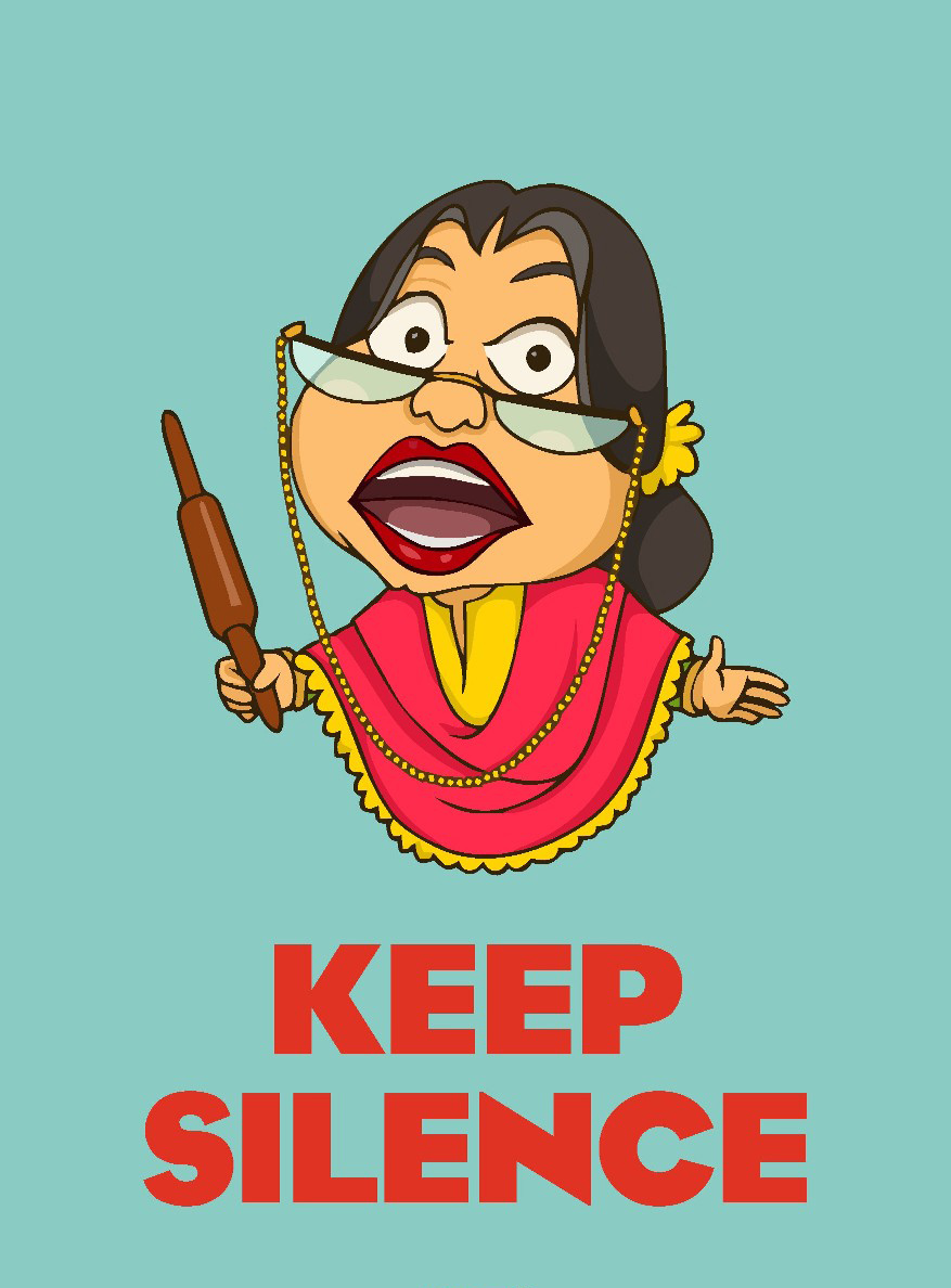 buy-keep-silence-poster-online-170-from-shopclues