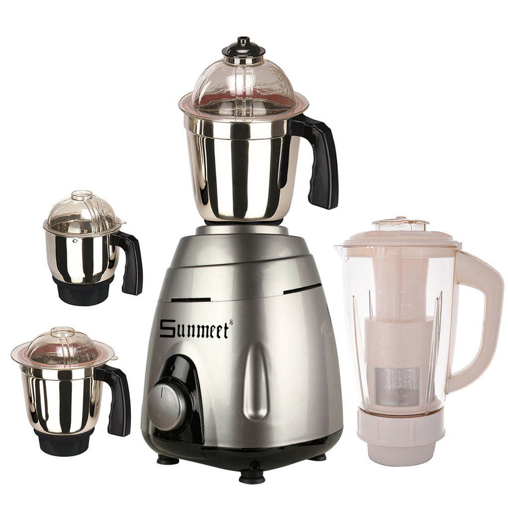 Sunmeet 1000 Watts Mixer Juicer Grinder with 4 Jar (1 Juicer Jar,1