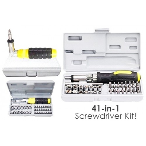 Buy Traders5253 Screwdriver Set 41 in 1 Non Metal Aluminium Repairing