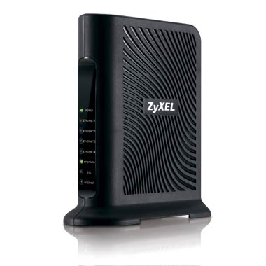 Ril Modem New ZyXEL WIFI ADSL 2+ MODEM 150mbps with Antenna Worls With BSNL MTNL ...