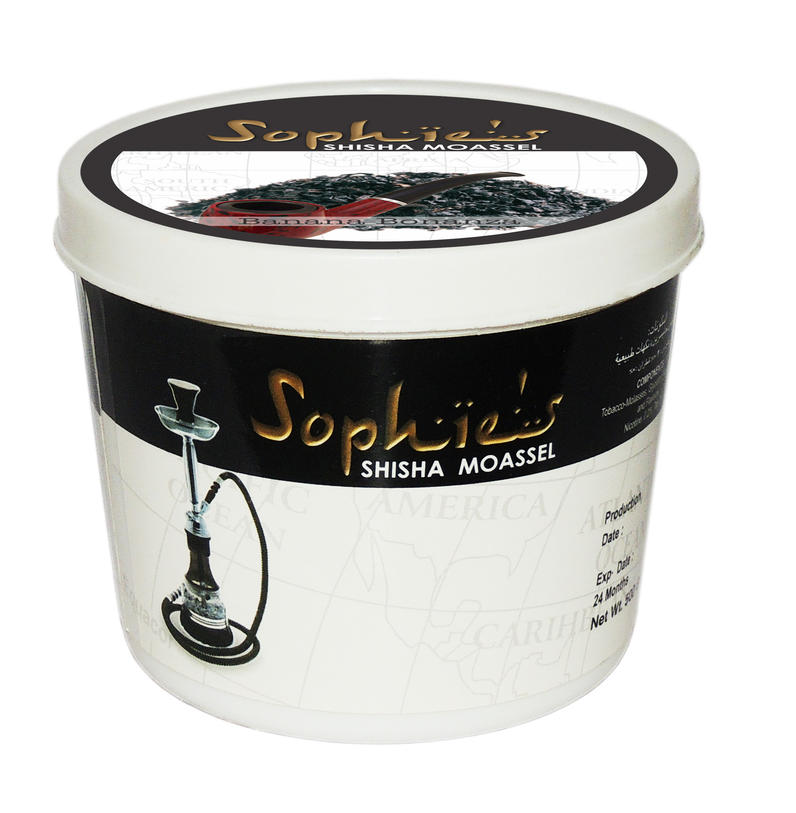 Buy HOOKAH FLAVOURS BLACK CAVENDISH POWER 500 GRMS BUCKET Online ₹599