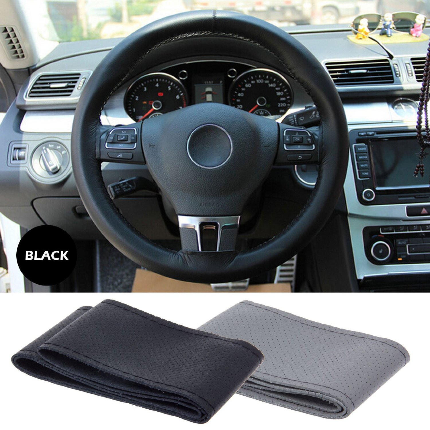 Buy Car Steering Cover for Maruti Baleno Online ₹279 from ShopClues