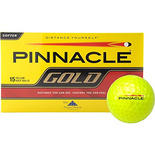 Buy Pinnacle Gold Golf Ball 15pk Yellow Online ₹6653 from ShopClues