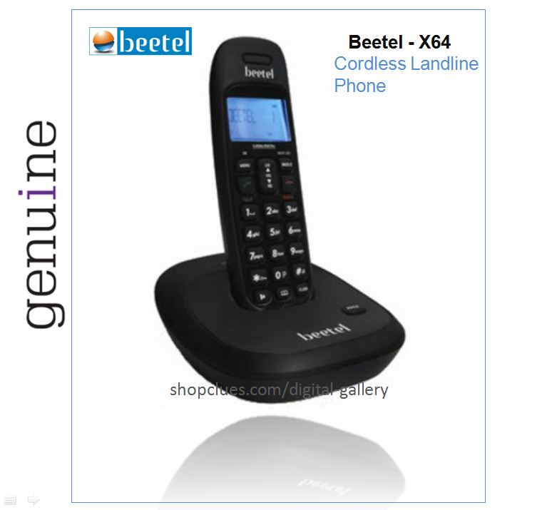 Buy Beetel Cordless x64 Landline Phone Wireless for MTNL BSNL Airtel