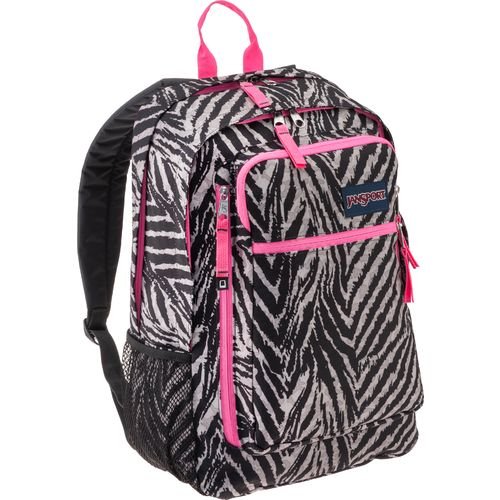 Buy JanSport Frequency Backpack Black/Grey Zebra Online @ ₹4575 from ...