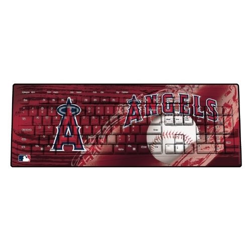 Buy MLB Los Angeles Angels Keyscaper Wireless USB Keyboard Online