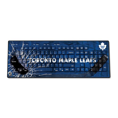 Buy NHL Toronto Maple Leafs Keyscaper Wireless USB Keyboard Online