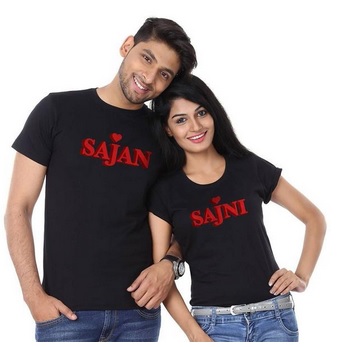 Buy Sajan Sajni Couple combo Online @ ₹799 from ShopClues