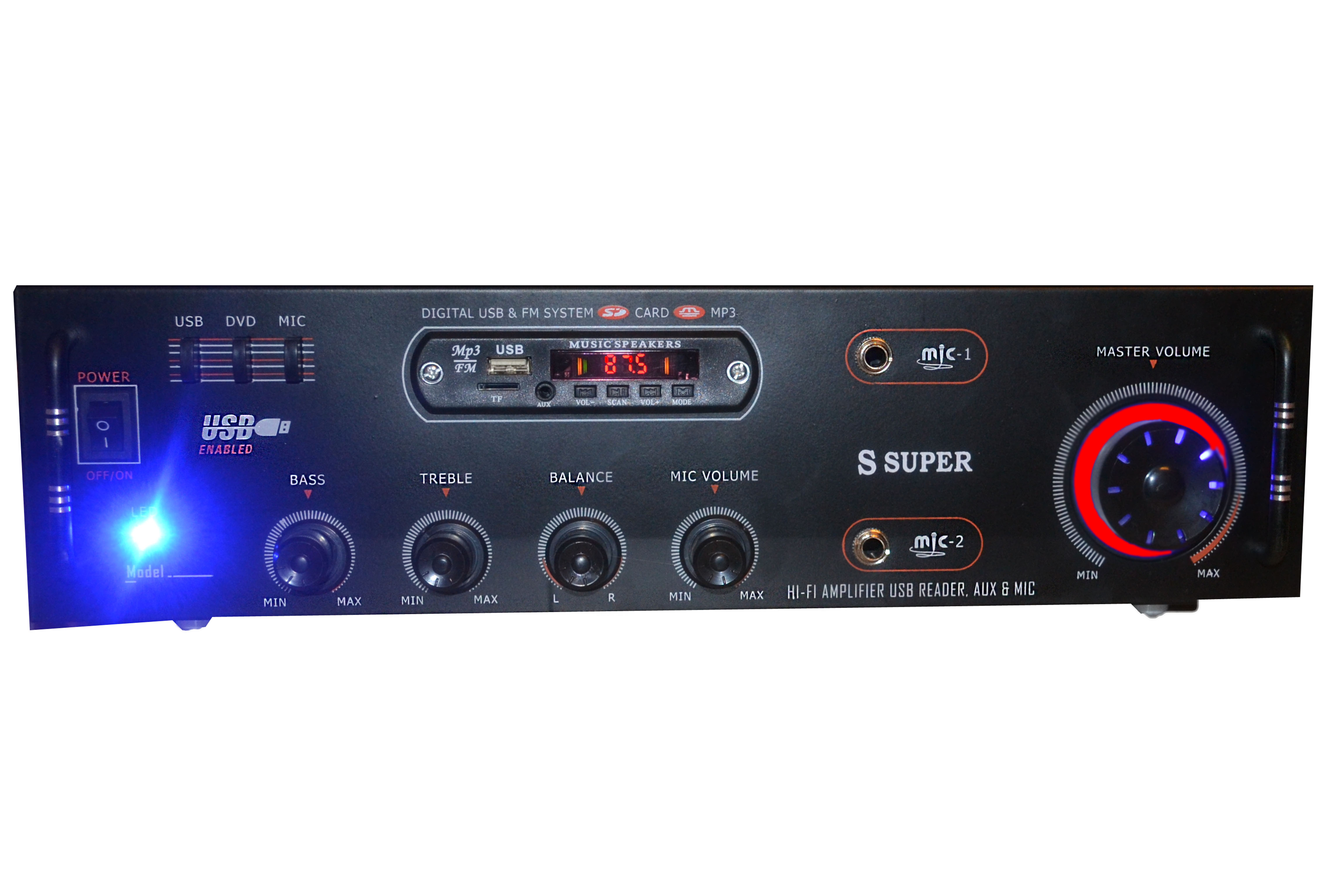 Buy 10000 Watt PMPO Power Amplifier Online ₹2507 from ShopClues