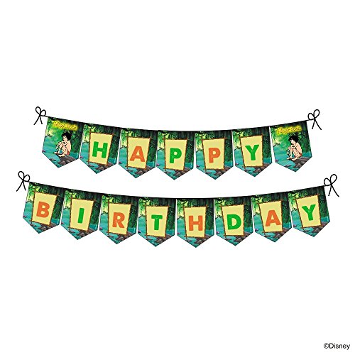 Buy Disney Jungle Book Happy Birthday Banner Online @ ₹400 from ShopClues