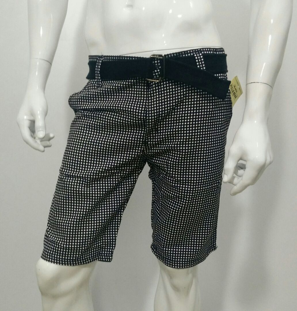 Buy Printed Men's Half Pant Shorts Knicker Cotton Branded w/ Belt ...