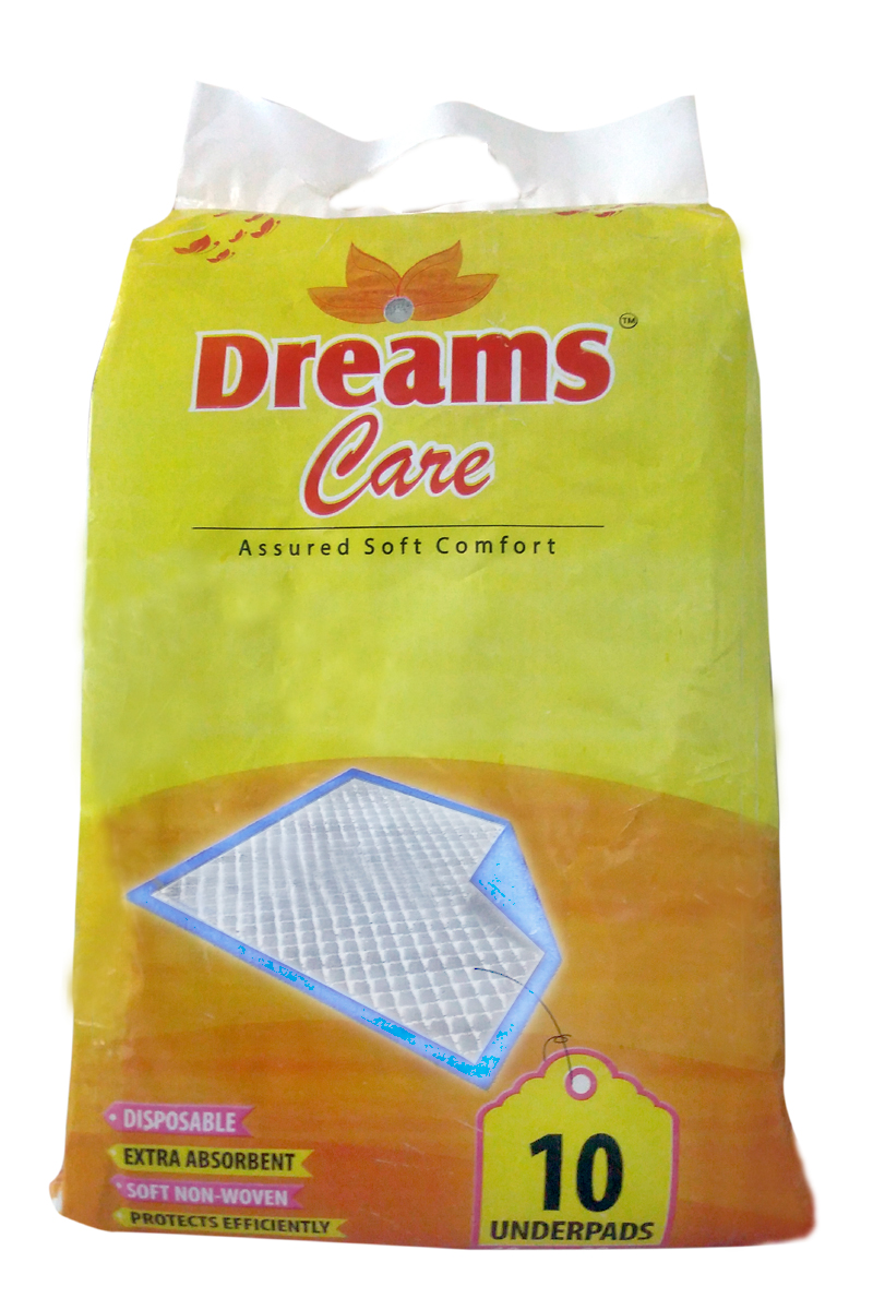 Buy Dreams Care underpads combo of 3 packet Online @ ₹850 from ShopClues