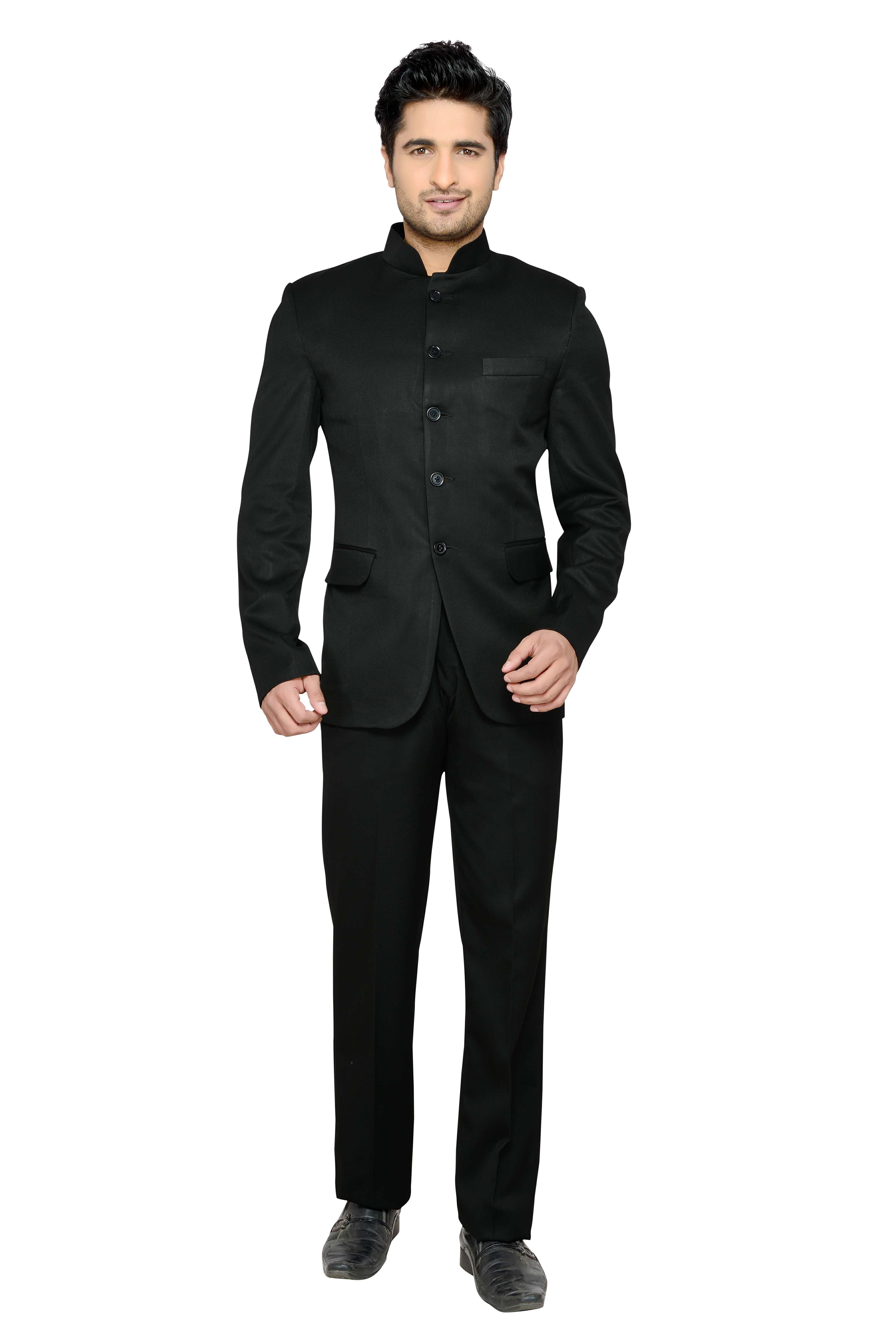 Buy Hangup Single Breasted Solid Mens Suit Online @ ₹2100 from ShopClues