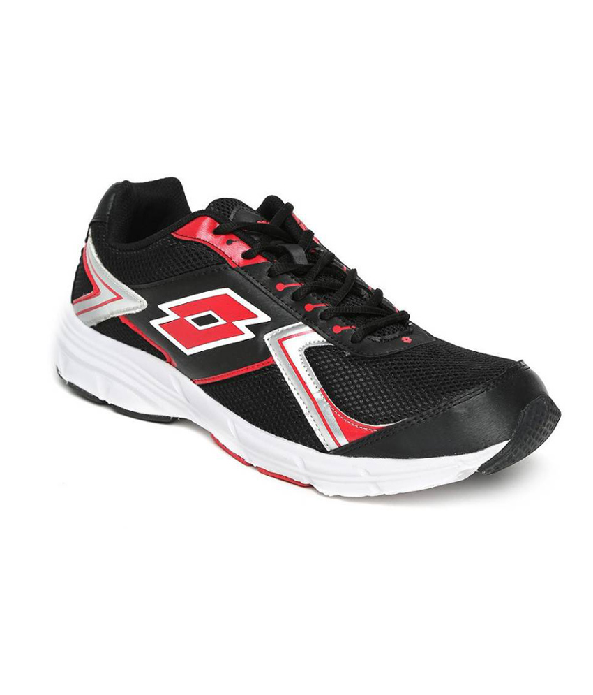 Buy Lotto Men's Black Sports Shoes Online @ ₹2498 from ShopClues