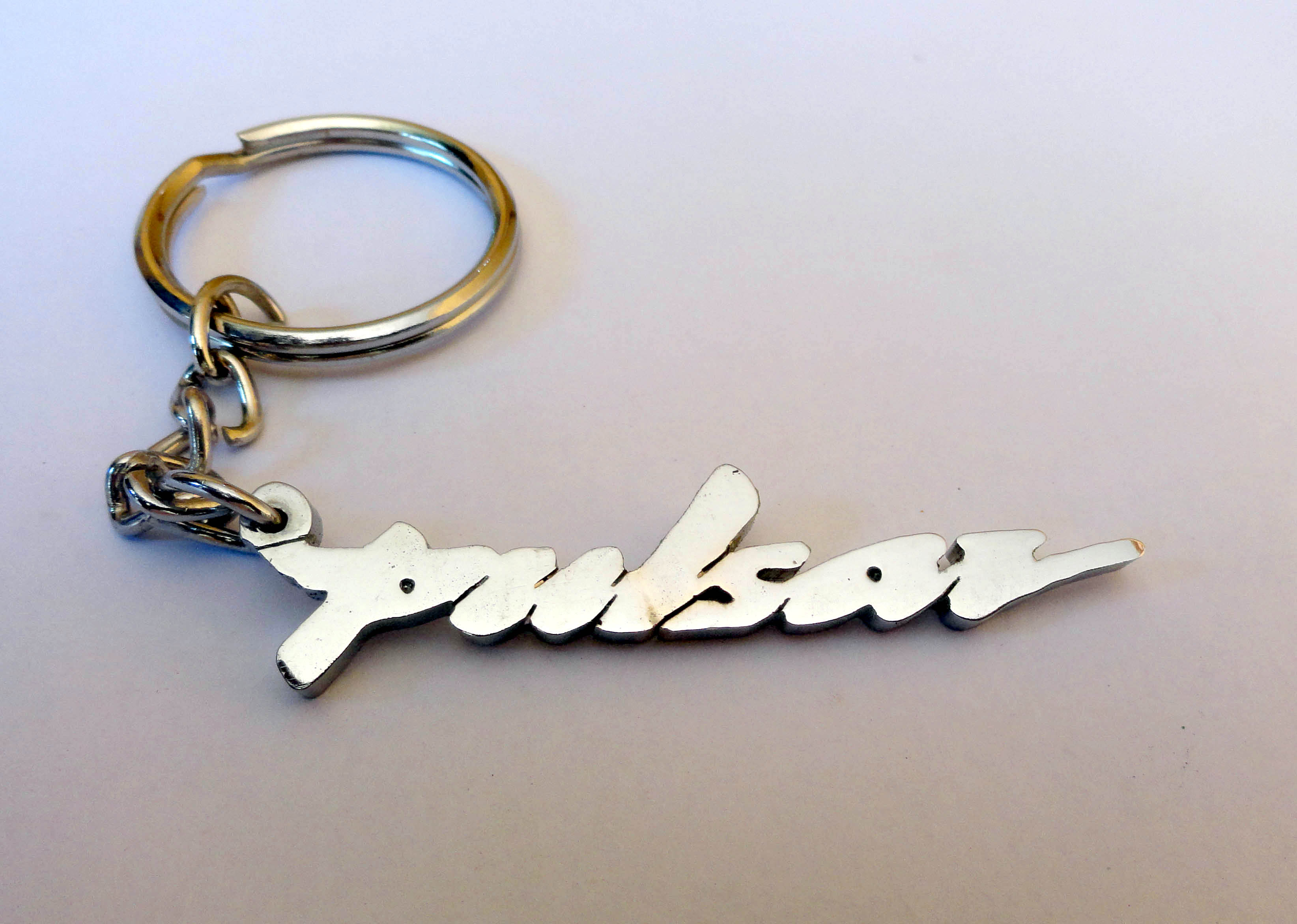 customized name keychain for bike