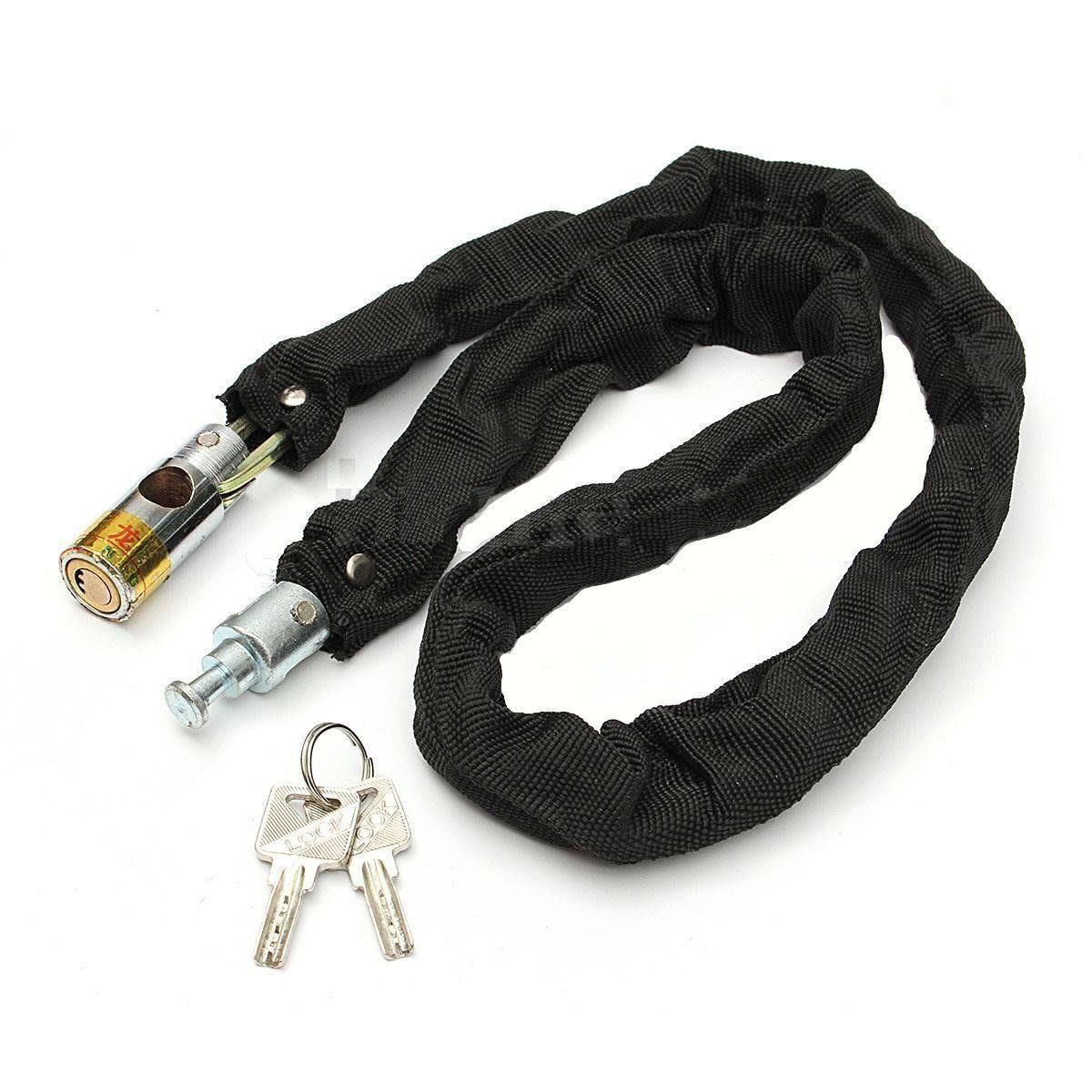 Buy Motorcycle Bike Bicycle High QUALITY HELMET Lock Chain Lock 80cm w ...