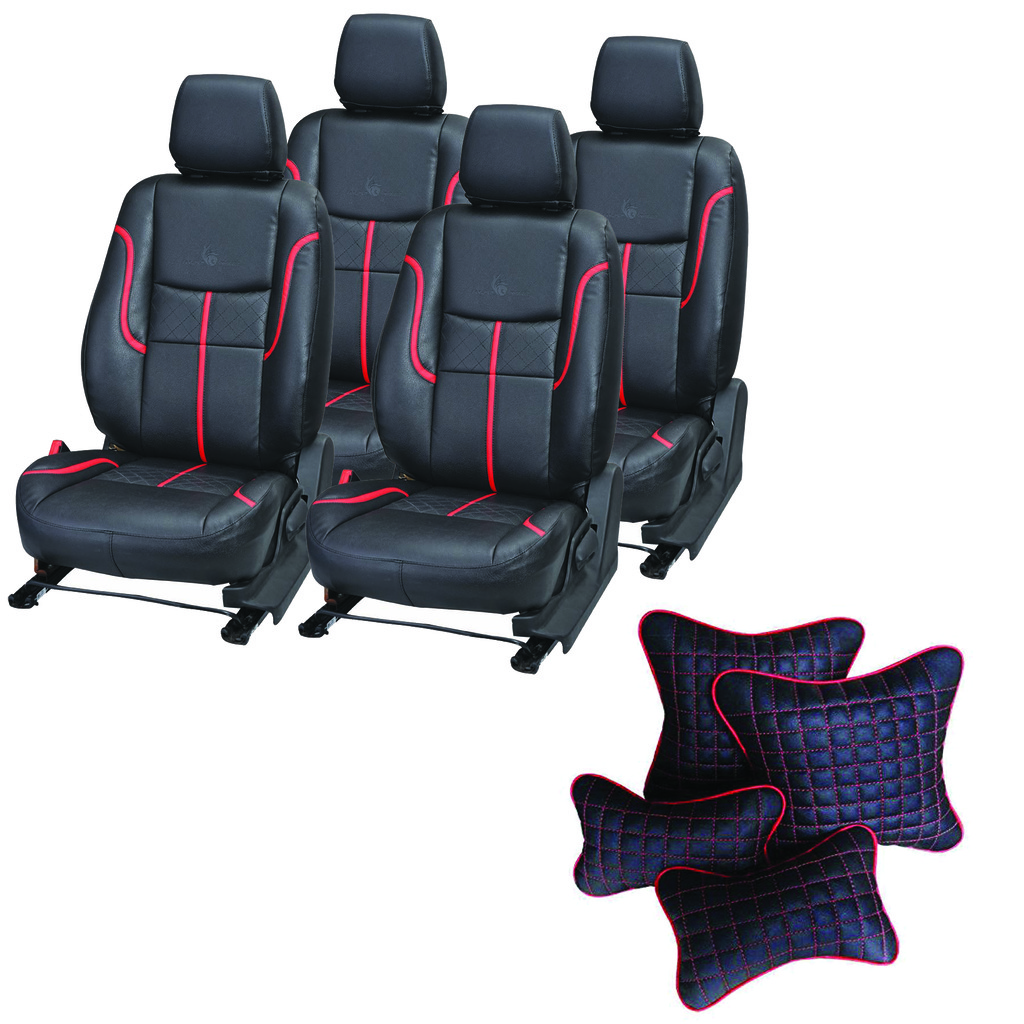 Buy Pegasus Premium Seat Cover for Honda Jazz With Neck Rest And Pillow