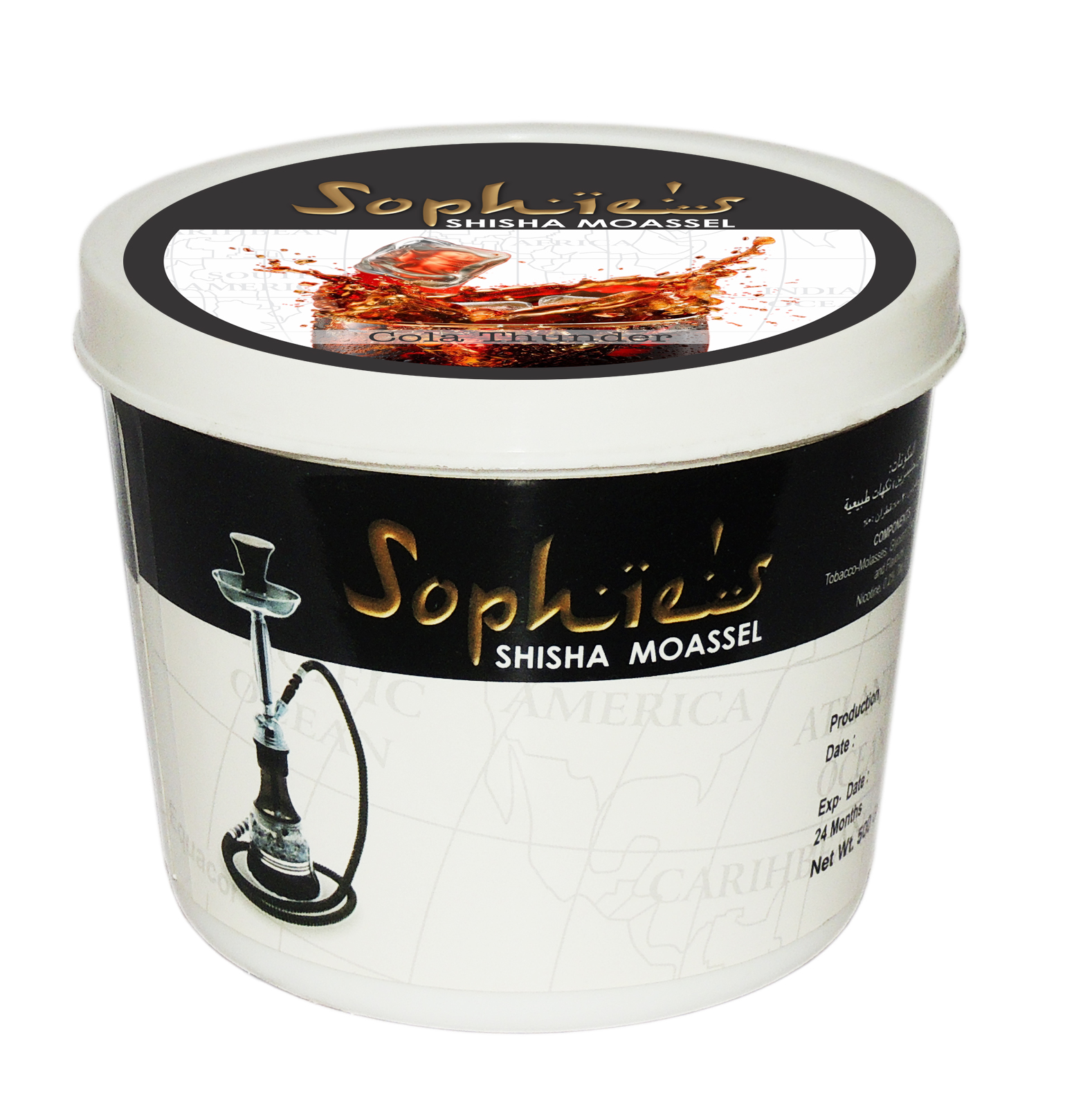 Buy HOOKAH FLAVOURS COLA THUNDER 500 GRAMS BUCKET Online ₹599 from