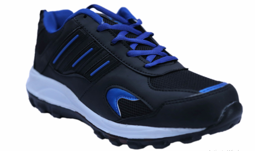 Buy Fitze Men's Black & Blue Running Shoes Online @ ₹999 from ShopClues