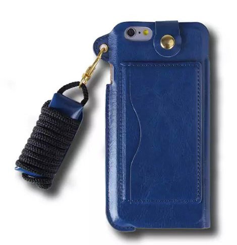 Buy Apple iphone 6 plus/6s plus Neck Strap case, Heliant PU Leather